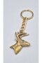 Brass Deer Keychain - 2