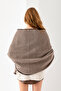 Stylish Plain Stitched Tassel Knitwear Shoulder Shawl, Stylish and Comfortable Poncho Model, Women's Shoulder Shawl - 7