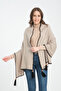 Stylish Plain Stitched Tassel Knitwear Shoulder Shawl, Stylish and Comfortable Poncho Model, Women's Shoulder Shawl