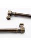 Furniture Kitchen Drawer Cabinet Handle Knob Handles Antique Yellow Aged Metal 192 mm 19.2 cm - 3