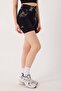 Seamless Sports Shorts Tie-Dye Patterned Stitch-Free Push up Effect Flexible and Shaping / Sculpting Leggings - 4