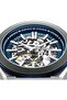 Ruscello Automatic Watch for Men - Blue Strap, Stainless Steel - 6
