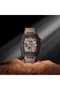 DT088 Chronograph Watch – Coffee Dial, Black Screw-Detail Case, Multi-Layered Design, Leath - 3