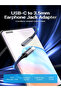USB-C Male to 3.5mm Earphone Jack DAC Compatible with Samsung,Huawei,Xiaomi,iPad Pro,MacBook - 2