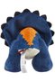 Plush Nasutoceratops Dinosaur ~ Roaring Sound ~ Blue/Orange ~ 9" Collectible for Jurassic Fans - 6