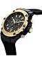 Lucardo Round Shape Silicone Band Analog Wrist Watch For Men 44 mm - 3