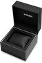 DT002 Men's Watch with 40mm Rectangular Deep Grey Case, Blue Semi-Transparent Dial, 3 Hands & - 8