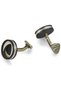 Valore Black Cufflink For Men - DTAGC0000103, Medium - 3