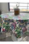 Round Watercolor Printed Tablecloth