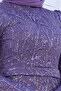Plus Size Gliten Hijab Evening Dress Tuana - 3