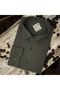 Classic Comfortable Wide Cut Straight Long Sleeve Men's Shirt - 2