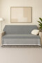 Mira – Cotton Tufted Cover, Geometric Patterned Sofa and Bed Throw 220X180 cm