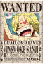 One Piece Sanji Wanted Anime 99 Piece Puzzle