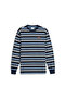 Mens DOWNTOWN 180 Striped T-Shirt - Blue - 6
