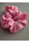 Baby Pink Pink Set Scrunchie Rubber Buckle - 2