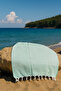 Hürrem 100% Cotton Peshtemal 90X170 Large Size Beach Towel Bath Towel - 2