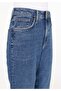 Boyfriend Fit Women's Indigo Jean Pants - 5