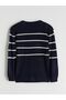 Lcw Kids Crew Neck Striped Boy's Knitwear Sweater - 2
