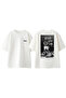 Gym Never Give up 8 Design Back Printed Cotton White Oversize T-Shirt