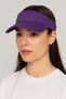 Women Adjustable Summer Sunny, Purple Color Sport Visor Hat for Outdoor and Beach Use - 2
