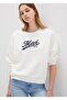 Logo Printed Loose Fit Sweatshirt