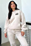 Unisex Men's Women's Macklin Sport Printed Oversize 3 Thread Hooded Tracksuit Set - 2