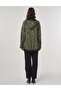 Abstract Pattern Viscose Jacket Lime - 3