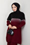 Two-Color Glitter Knitwear Tunic Set with Trousers - 3