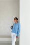 Ruffled Crew Neck Soft Textured Knitwear Cardigan Aw25Hi0009 - 4
