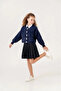 Girl's 8502 Bearded School Bomber Jacket - 2