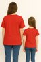 Mother Daughter Matching T-Shirt Set T-Shirt Twin Mother Daughter Kids Oversize (Single Price) - 2