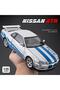Fast and Furious Diecast Model 2002 Nissan Skyline Gtr R34Silver/Blue 1:24 Scale - 7
