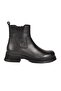 2452706K Z Black Genuine Leather Women's Boots - 3