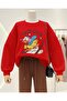 3 Yarn Combed Cotton Skiduck Printed Unisex Sweatshirt