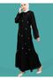 Taşlı Abaya Ferace - 2