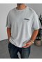 Gray Cs Printed Washable T-Shirt C-033 - 4