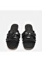 Large Size Women's Slippers 41-42-43-44 Black - 3