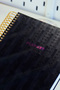 A5 Spiral Bound Irregular Agenda-Planner. English-A5.100 Gr. Ivory. 224 Pages. - 5