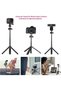 MT-16 Mini Tabletop Tripod Selfie Stick with Cold Shoe - Travel Tripod for Cameras & Mobile D - 2