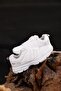 Lace-Up Walking Shoes Breathable Orthopedic Women's Sneaker White - 4