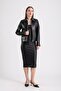 Maroquin Leather Carole Women's Leather Jacket - 4