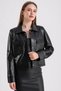 Maroquin Leather Emily Women's Short Leather Jacket - 4