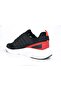 Lace-Up Casual Sports Shoes Black Red Sneaker - 3