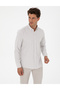 Mink Slim Fit Striped Slim Fit Shirt 50311396-Vr052 - 3