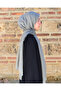 Comfort Bamboo Shawl Gray – Non-Slip with Buckle Closure - 4
