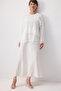 RIFFIRED CHIFFON BLUZ - 2