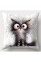 Set of 4 Cute Cat Decorative Pillowcases - 5