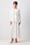 RIFFIRED CHIFFON BLUZ - 5