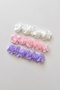 Baby Girl Floral 3-Piece Elastic Bandana Set, Hair Band Set - 2