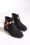 Vynorela Women's Boots 0012402 Black Tan - 5